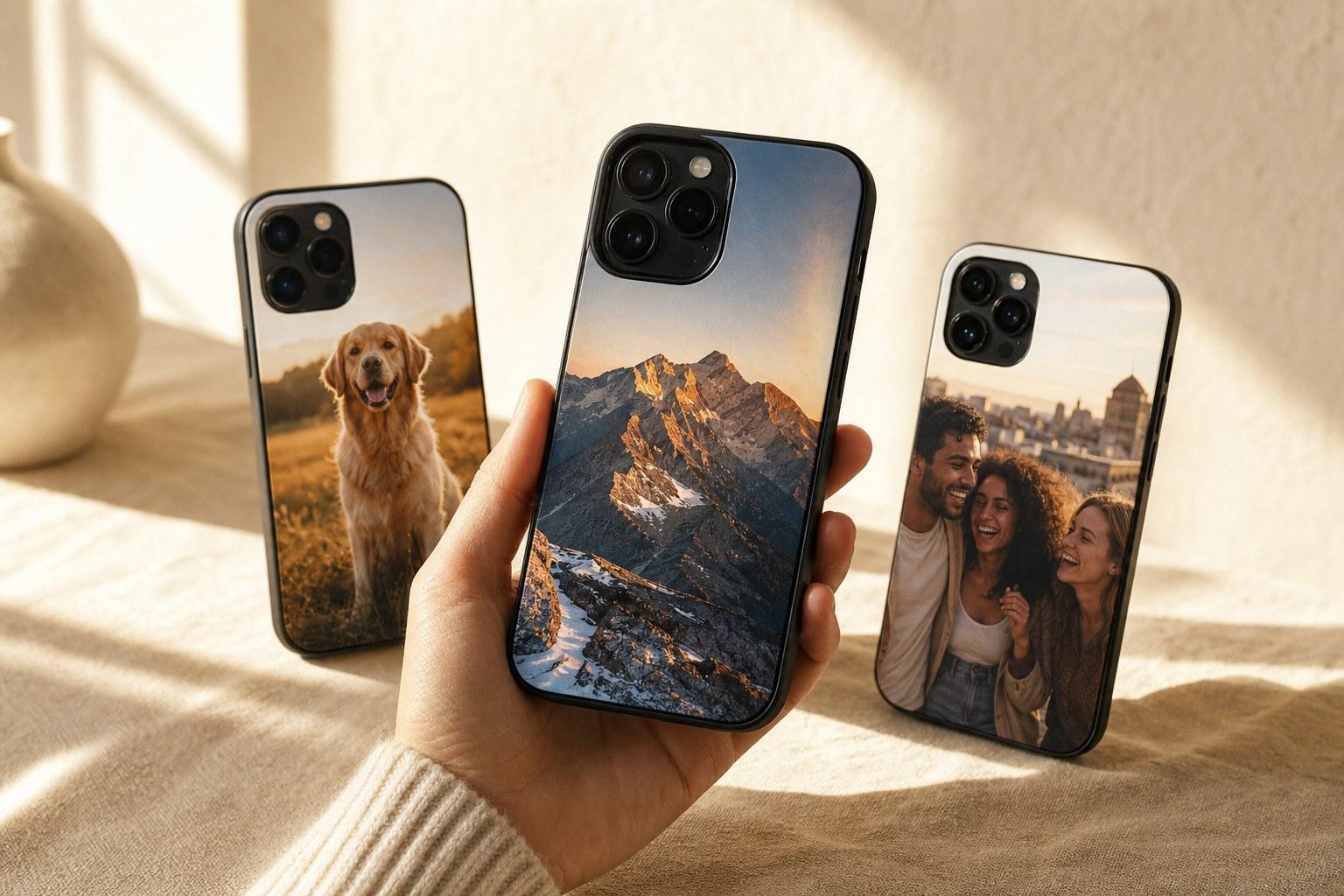 Dāvanu karte PrintCase: vāciņi ar dažādiem foto - suns, kalni, draugi